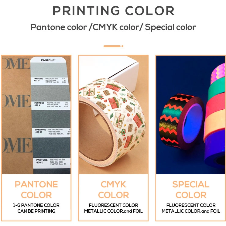 kraft paper tape printed