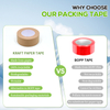 Custom Printed Kraft Paper Tape