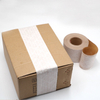 White Face Brown Back Reinforced Water Activated Paper Tape