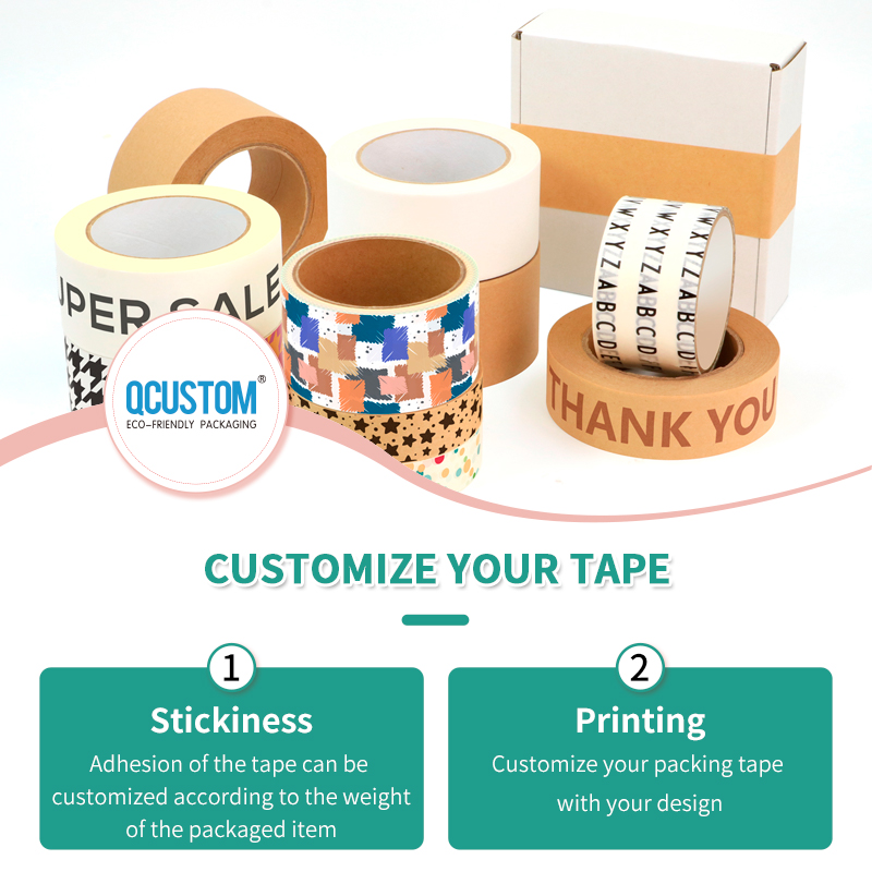 Custom Printed Kraft Paper Tape