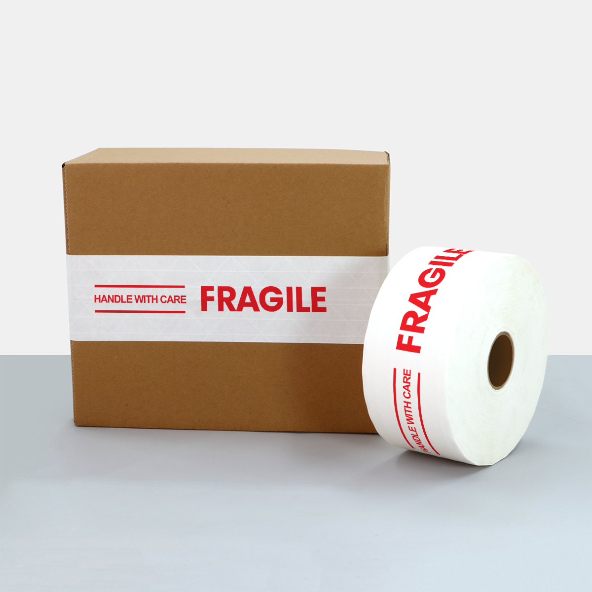 White Reinforced Water Activated Paper Tape