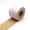 White Face Brown Back Reinforced Water Activated Paper Tape
