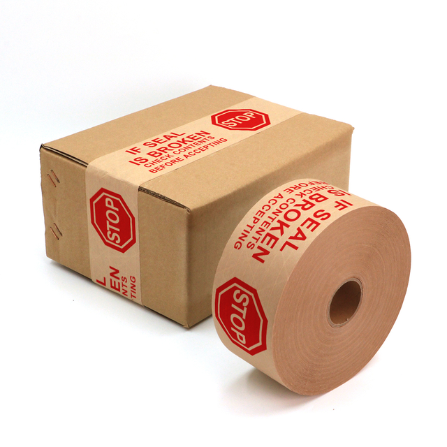 Kraft Gummed Fiberglass Carton Sealing Tape