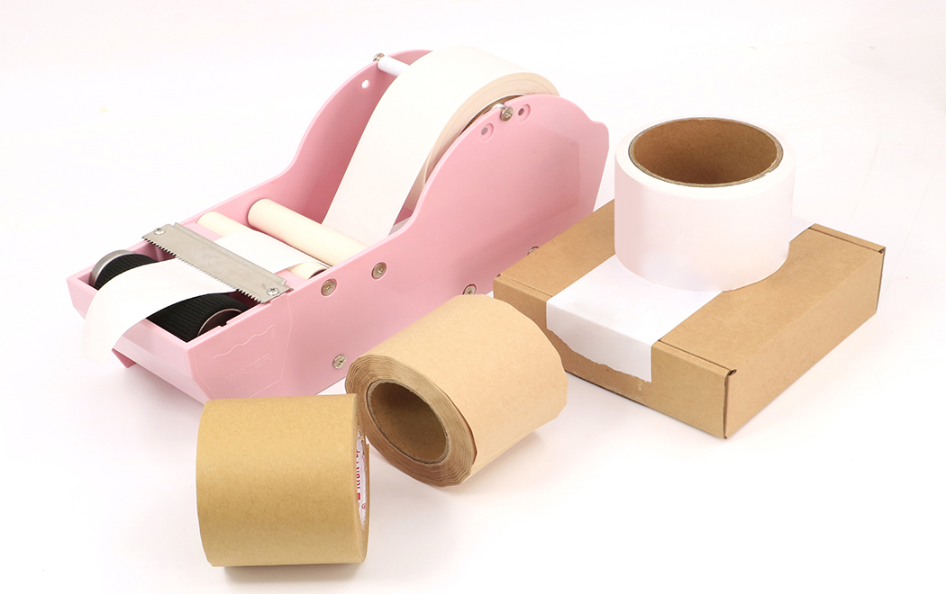 gummed tape application