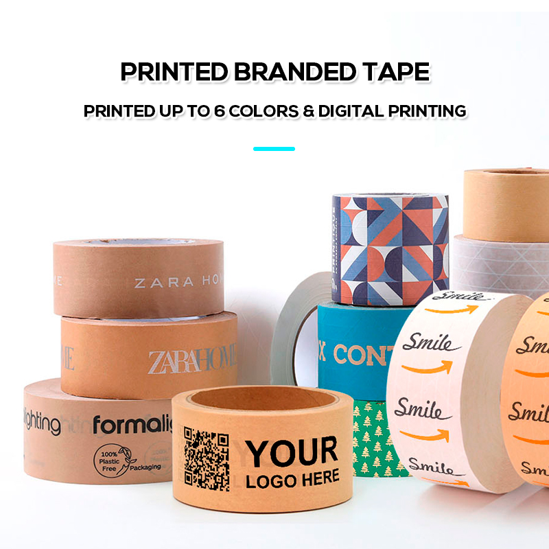 Custom Printed Kraft Paper Tape